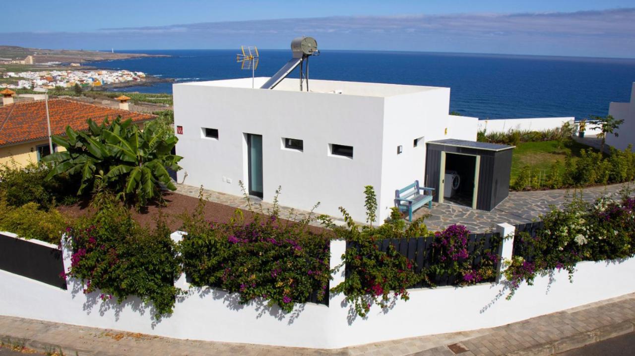 Las Pardelas, Ferienhaus Mit Meer-, Kuesten- Und Bergblick Im Gruenen Norden Teneriffas Las Cruces  Екстер'єр фото